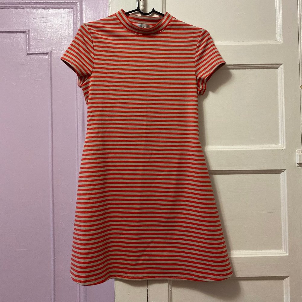 Free People Striped Pointe Dress